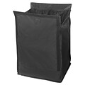 Rubbermaid® Commercial Executive Quick Cart Liner Trash Bags, Black, 6/Carton (FG1902702)