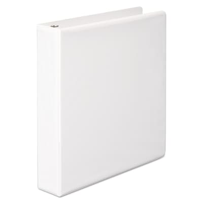 Wilson Jones® 386 Basic D-Ring View Binder, 1 1/2, White