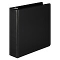 Wilson Jones® 386 Basic D-Ring View Binder, 2, Black