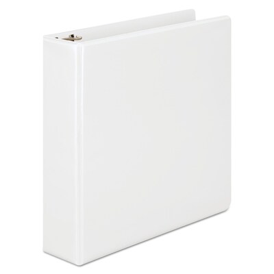 Wilson Jones 386 Basic Standard 2" 3-Ring View Binder, White (W386-44W)