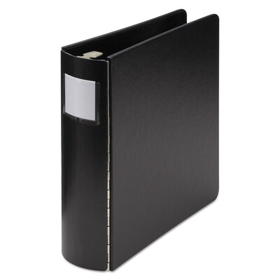 Wilson Jones® Casebound Ring Binders, Regular, 8 ½ x 11, 2, Black