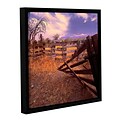 ArtWall Ghost Ranch Gallery-Wrapped Canvas 24 x 24 Floater-Framed (0uhl010a2424f)