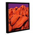 ArtWall santa Ana Afterglow Gallery-Wrapped Canvas 14 x 14 Floater-Framed (0uhl034a1414f)