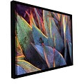 ArtWall Sun Succulent Gallery-Wrapped Canvas 24 x 32 Floater-Framed (0uhl038a2432f)