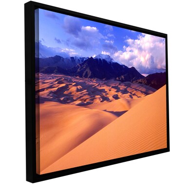 Artwall Great Sand Dunes Gallery-Wrapped Floater-Framed Canvas 24 x 32 (0uhl052a2432f)