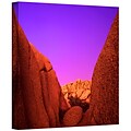 ArtWall Jumbo Rocks Afterglow Gallery-Wrapped Canvas 14 x 14 (0uhl055a1414w)