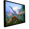 ArtWall Like A Flame Gallery-Wrapped Canvas 24 x 32 Floater-Framed (0uhl057a2432f)