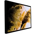 ArtWall Pampas In Relief Gallery-Wrapped Canvas 18 x 24 Floater-Framed (0uhl061a1824f)