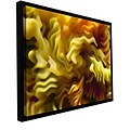 ArtWall Pasta Wave Gallery-Wrapped Canvas 36 x 48 Floater-Framed (0uhl062a3648f)