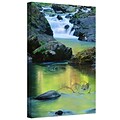 ArtWall sol Duc River Reflect Gallery-Wrapped Canvas 14 x 18 (0uhl097a1418w)