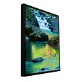 ArtWall sol Duc River Reflect Gallery-Wrapped Canvas 24 x 32 Floater-Framed (0uhl097a2432f)