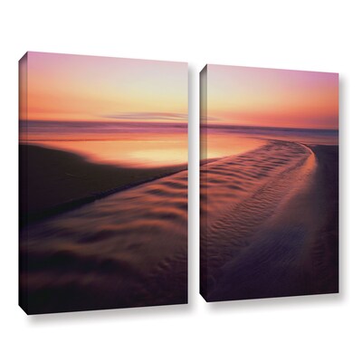ArtWall Back To The Sea 2-Piece Gallery-Wrapped Canvas Set 36 x 48 (0uhl101b3648w)
