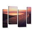 ArtWall Back To The Sea 4-Piece Gallery-Wrapped Canvas Staggered Set 36 x 54 (0uhl101i3654w)
