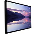 ArtWall Bad Water Sunset Gallery-Wrapped Canvas 14 x 18 Floater-Framed (0uhl102a1418f)