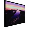 ArtWall Low Tide Afterglow Gallery-Wrapped Canvas 36 x 48 Floater-Framed (0uhl113a3648f)