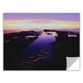 ArtWall Low Tide Afterglow Art Appeelz Removable Graphic 24 x 32 (0uhl113a2432p)