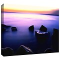 ArtWall Pacific Afterglow Gallery-Wrapped Canvas 18 x 24 (0uhl117a1824w)
