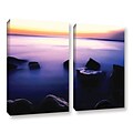 ArtWall Pacific Afterglow 2-Piece Gallery-Wrapped Canvas Set 24 x 36 (0uhl117b2436w)