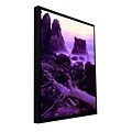 ArtWall Patricks Point Twilight Gallery-Wrapped Canvas 36 x 48 Floater-Framed (0uhl118a3648f)