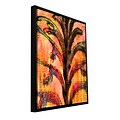 ArtWall Botanical Edges Gallery-Wrapped Canvas 18 x 24 Floater-Framed (0uhl125a1824f)