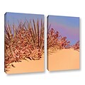 ArtWall Coral Dunes Noon 2-Piece Gallery-Wrapped Canvas Set 24 x 36 (0uhl129b2436w)