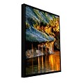 ArtWall Dripping Sunlight Gallery-Wrapped Canvas 36 x 48 Floater-Framed (0uhl132a3648f)