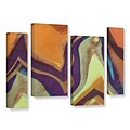 ArtWall Arrt Attack 4-Piece Gallery-Wrapped Canvas Staggered Set 24 x 36 (0uhl147i2436w)