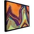ArtWall Arrt Attack Gallery-Wrapped Canvas 18 x 24 Floater-Framed (0uhl147a1824f)