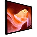 ArtWall Canyon Of The Navajo Gallery-Wrapped Canvas 36 x 48 Floater-Framed (0uhl153a3648f)
