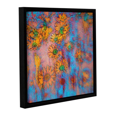 ArtWall Floral Thought Gallery-Wrapped Canvas 36 x 36 Floater-Framed (0uhl160a3636f)