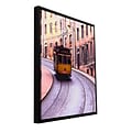 ArtWall Lisbon Transit Gallery-Wrapped Canvas 14 x 18 Floater-Framed (0uhl164a1418f)