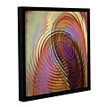 ArtWall Palette Vortex Gallery-Wrapped Canvas 24 x 24 Floater-Framed (0uhl166a2424f)