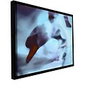 ArtWall swan Impression Gallery-Wrapped Canvas 18 x 24 Floater-Framed (0uhl171a1824f)