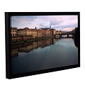 ArtWall Florence Memories Gallery-Wrapped Canvas 12 x 18 Floater-Framed (0yat071a1218f)