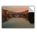 ArtWall Ponte Vecchio Reflect Art Appeelz Removable Wall Art Graphic 24 x 36 (0yat076a2436p)