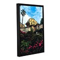 ArtWall Spanish Steps In Rome Gallery-Wrapped Canvas 12 x 18 Floater-Framed (0yat079a1218f)