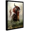 ArtWall Vietnamese Dragon Gallery-Wrapped Canvas 36 x 48 Floater-Framed (0goa029a3648f)