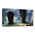 ArtWall Beach Front Gallery-Wrapped Canvas 18 x 36 (0goa038a1836w)