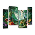 ArtWall Hidden Treasure 4-Piece Gallery-Wrapped Canvas Staggered Set 24 x 36 (0str009i2436w)