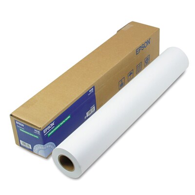 Epson Wide Format CAD Inkjet Bond Paper, 24 x 82, Matte Finish (EPSS041385)