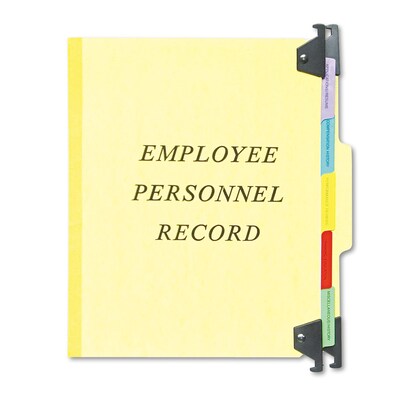 Pendaflex Moisture Resistant Hanging File Folder, 2 Expansion, 5-Tab Tab, Letter Size, Yellow (PFX SER-2-YEL)