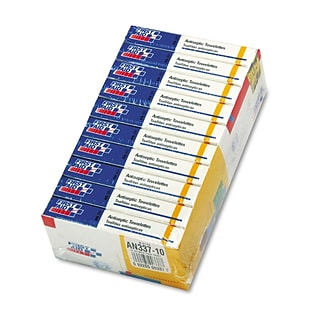 First Aid Only™ Antiseptic Wipes Refill for ANSI-Compliant First Aid Kits, 100-Pieces (AN-337)