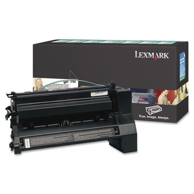 Lexmark Return Program Toner Cartridge, C782X4KG, Extra High Yield, GSA Compliant, Black