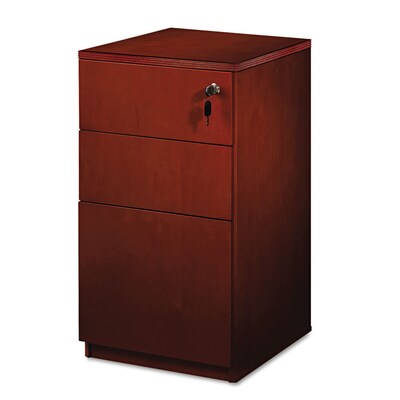 Safco Luminary Collection in Cherry, BBF Pedestal, 19, Mobile
