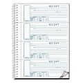 Rediform® Spiralbound Unnumbered Money Receipt Book, 2 3/4 x 7, Each (S16444W-CL)