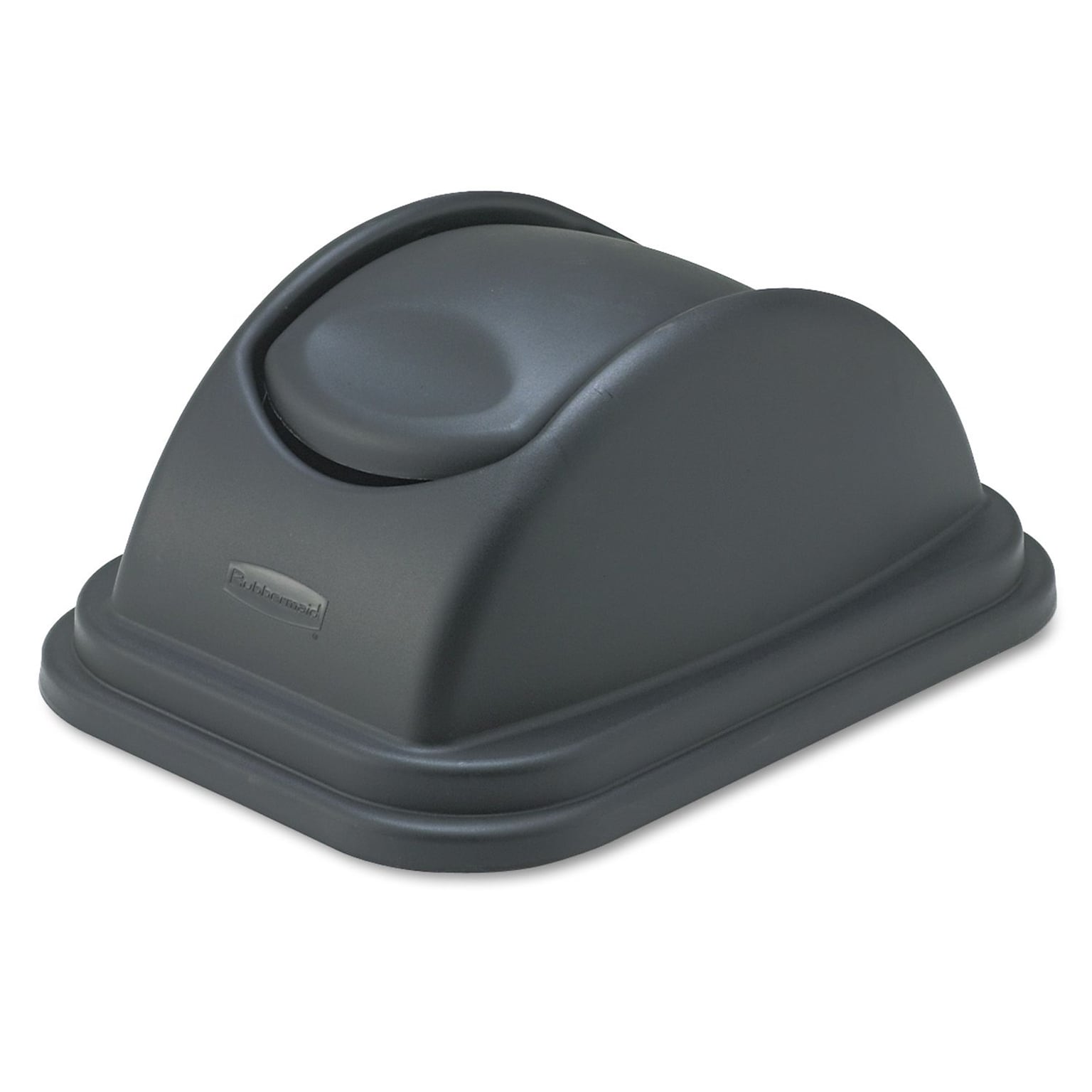 Rubbermaid Untouchable Plastic Lid, Black, 10.25 gal. (FG306700BLA)