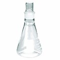 Pyrex Narrow Mouth Erlenmeyer Flask with Stopper, 125ml