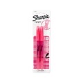 Sharpie® Accent® Pocket Style Highlighter with Ribbon, Chisel Tip, Pink, 2/pk (1741909)