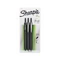 Sharpie Retractable Pens, Fine Point, Black, 3/pk (1753176)