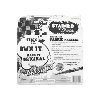 Sharpie Oil-Based Paint Markers, Medium Tip, Assorted, 5/Pack (1770458)